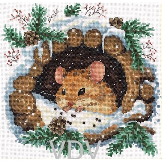 The Little Mouse Cross Stitch Kit ~ VDV