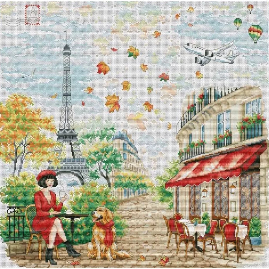 A Walk Through Paris Cross Stitch Kit ~ VDV