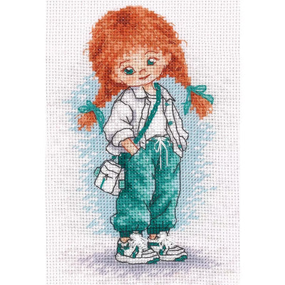 Mia Cross Stitch Kit ~ VDV