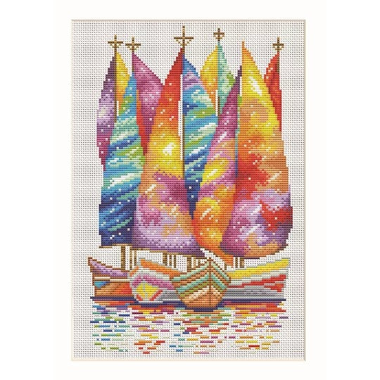 Under the Sails of Dreams Cross Stitch Kit ~ VDV