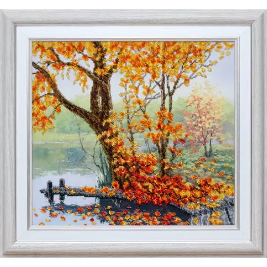 Autumn Comfort Beaded Embroidery Kit ~ VDV