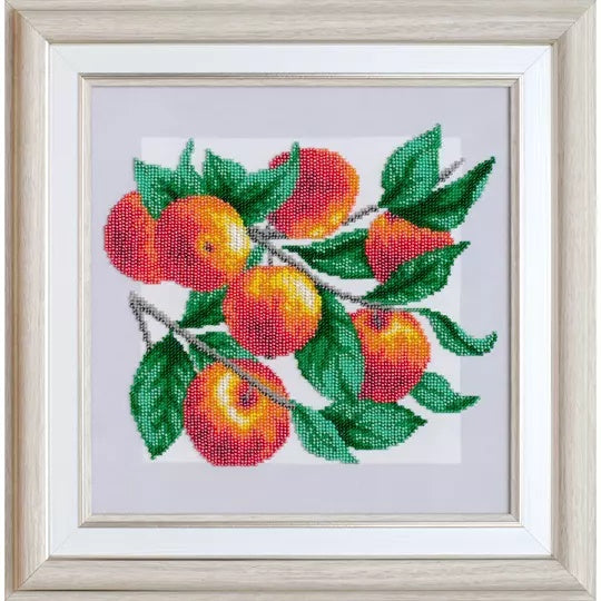 Apples Beaded Embroidery Kit ~ VDV