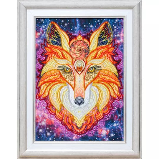 Fire Fox Beaded Embroidery Kit ~ VDV