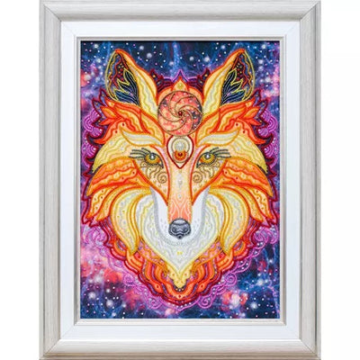 Fire Fox Beaded Embroidery Kit ~ VDV