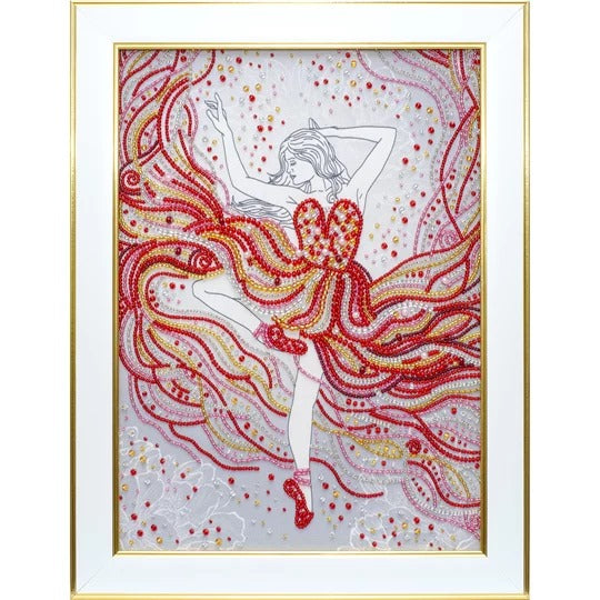 Ballet Beaded Embroidery Kit ~ VDV