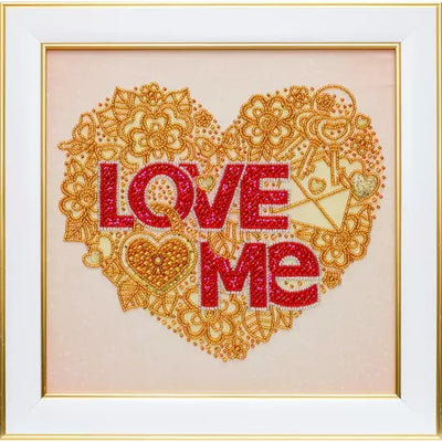 Love Me Beaded Embroidery Kit ~ VDV