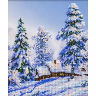 Snowy Winter Beaded Embroidery Kit ~ VDV