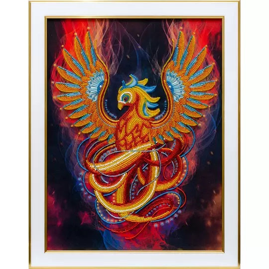 Phoenix Firebird Beaded Embroidery Kit ~ VDV