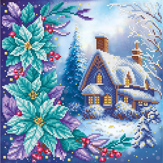 Winter Fantasy Beaded Embroidery Kit ~ VDV