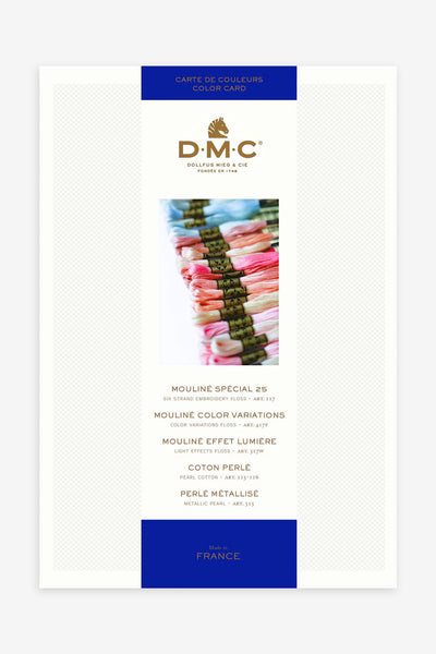 DMC Stranded Cotton Thread Shade Card