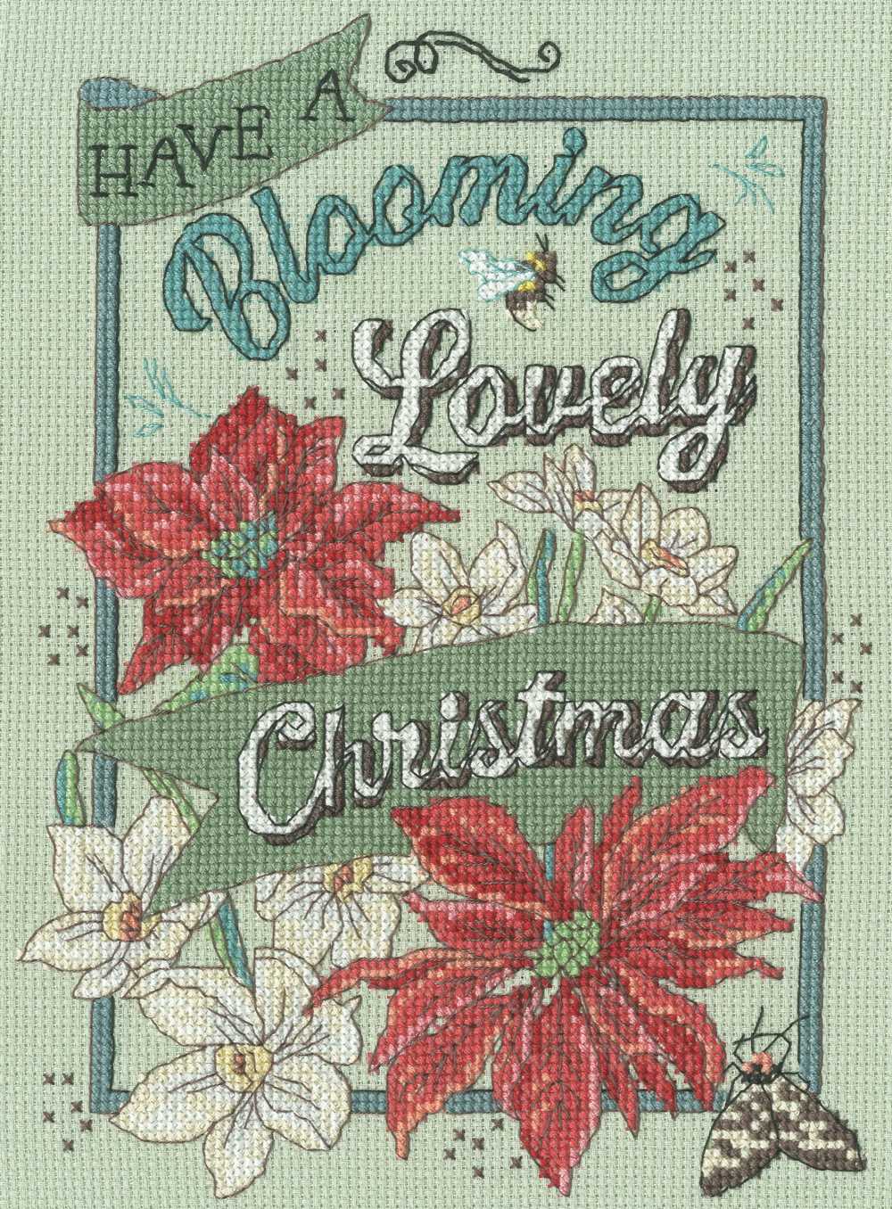 Blooming Lovely Christmas Cross Stitch Kit ~ Bothy Threads