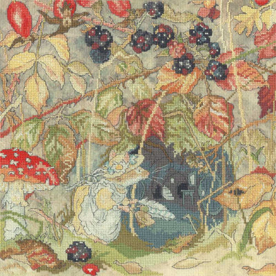 I Wonder If Anyone Lives Down There? Cross Stitch Kit ~ Bothy Threads