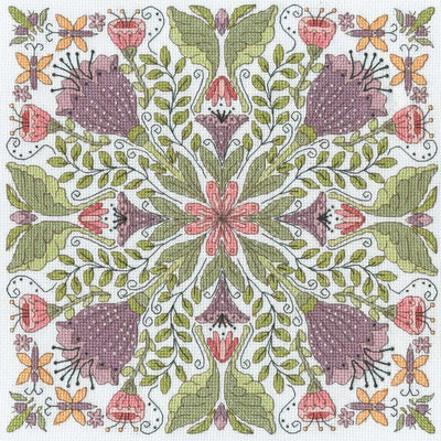 Bursting Blooms Cross Stitch Kit ~ Bothy Threads