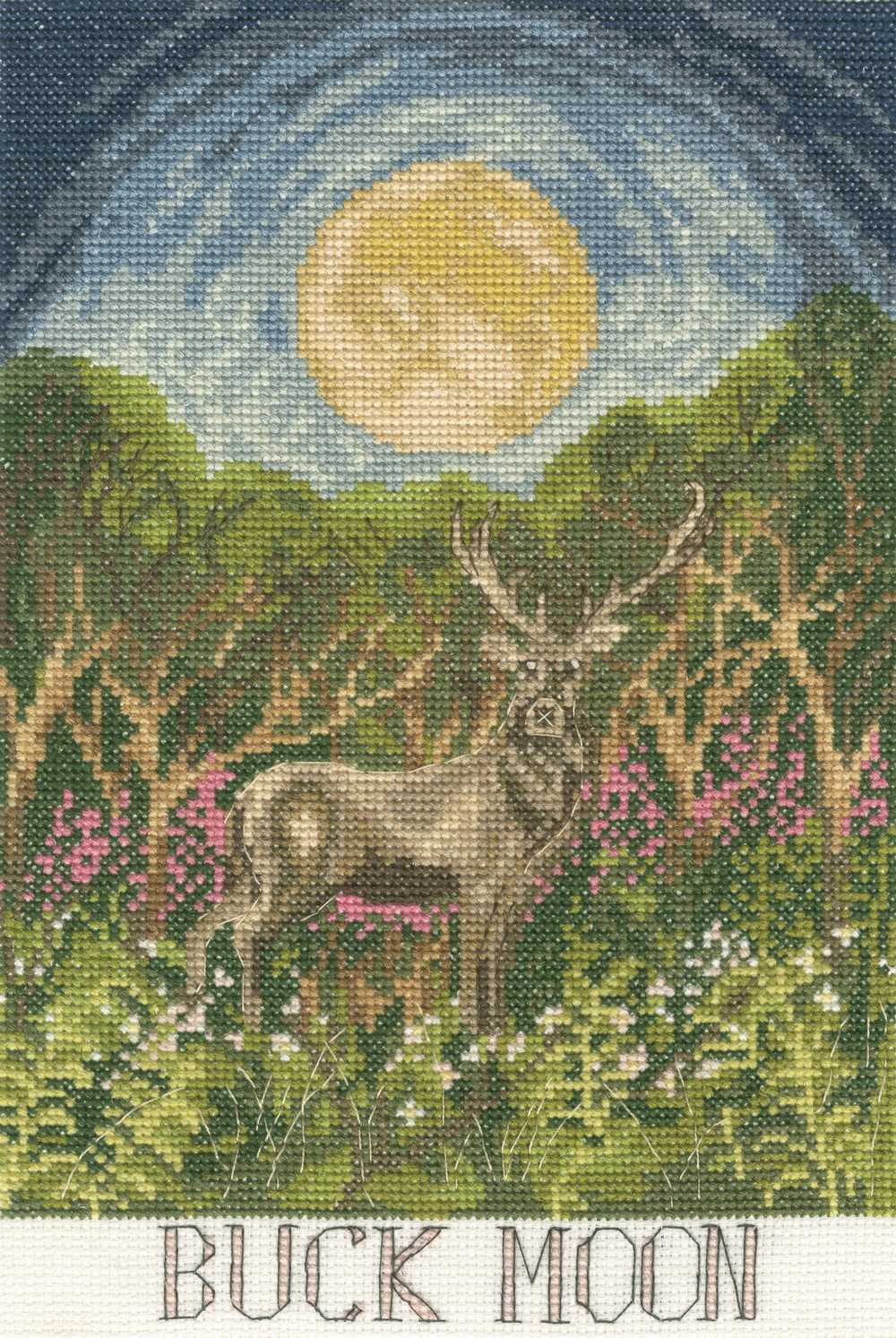 Buck Moon Cross Stitch Kit ~ Bothy Threads