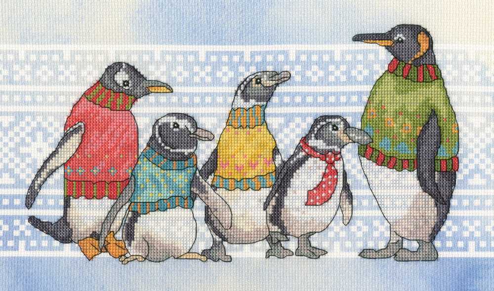 A Woolly Waddle Cross Stitch Kit ~ Bothy Threads