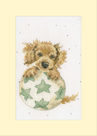 Bouncing Birthday Cross Stitch Card Kit ~ Bothy Threads