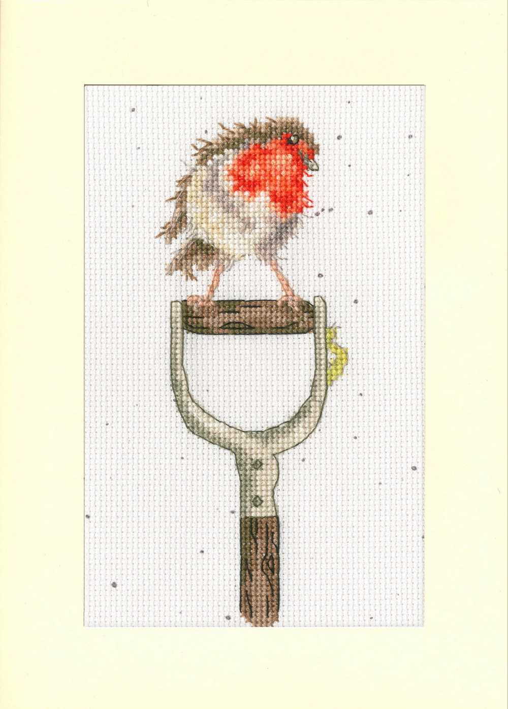The Gardener's Friend Thread & Fabric/ Card Kit ~ Bothy Threads