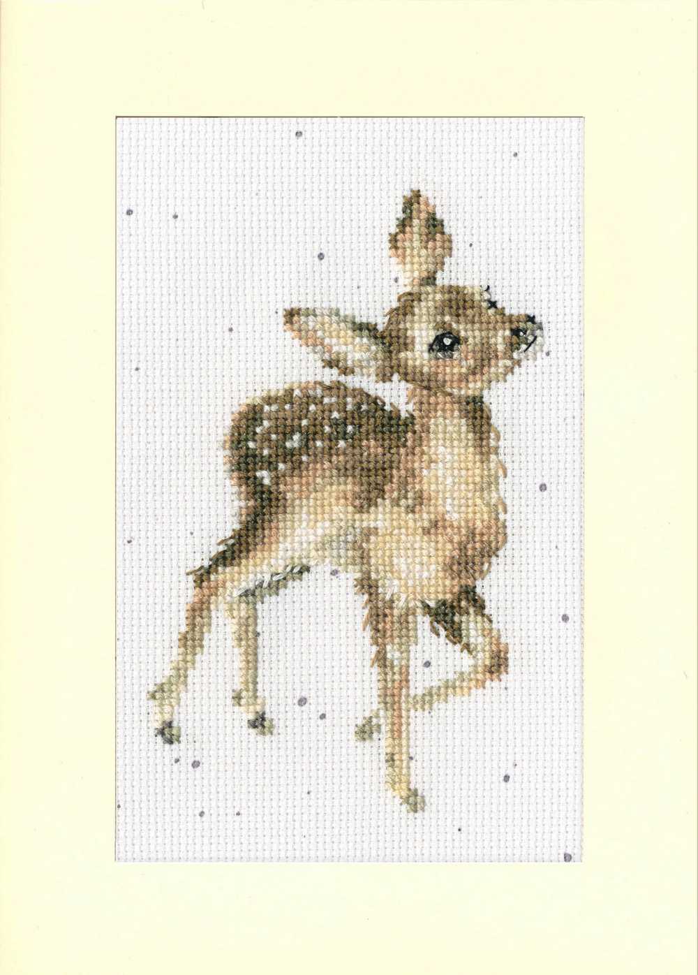 Deerly Loved Thread & Fabric/ Card Kit ~ Bothy Threads