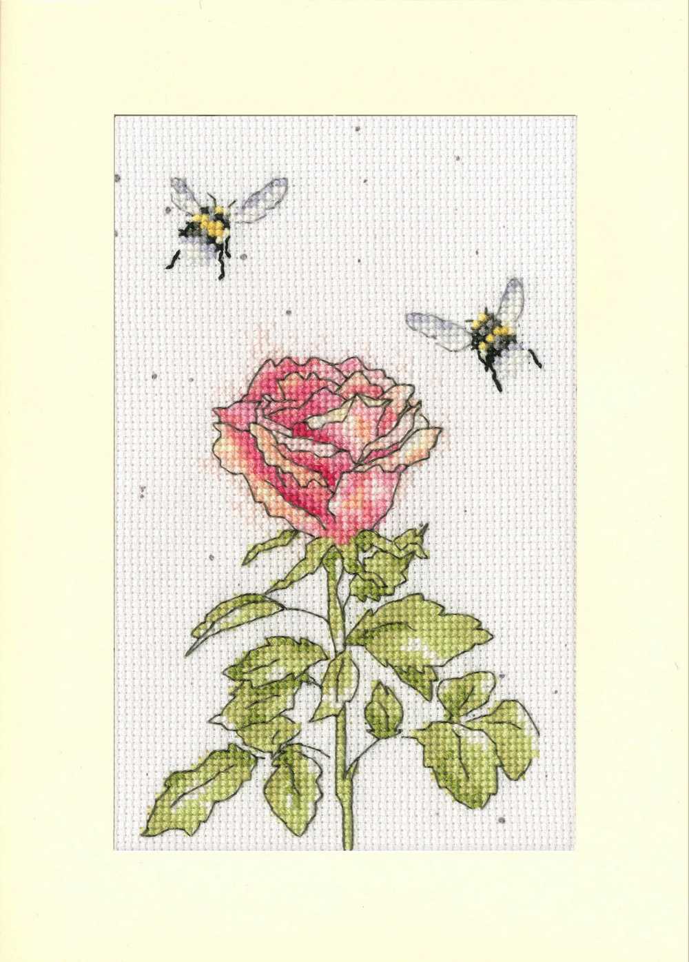 Bee Mine Forever Thread & Fabric/ Card Kit ~ Bothy Threads