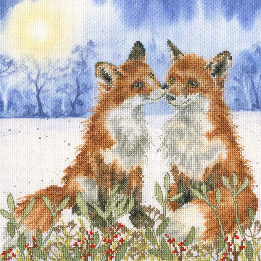 Winter Solstice Cross Stitch Kit ~ Bothy Threads