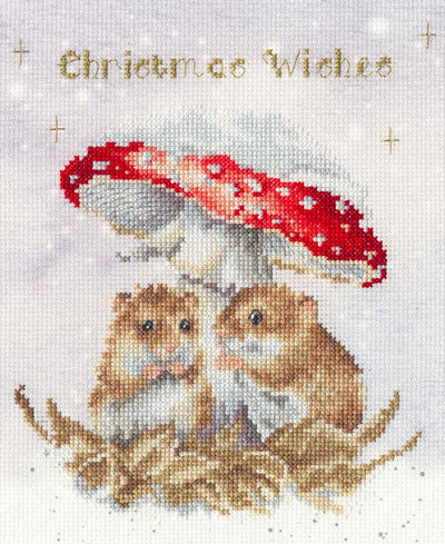 Mushroom At The Inn Cross Stitch Kit ~ Bothy Threads