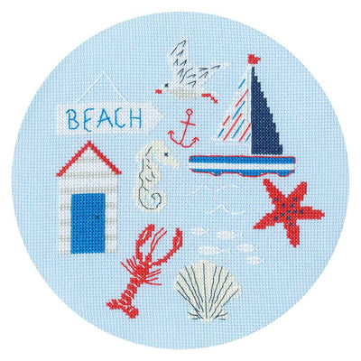Beach Bothy Threads Cross Stitch Kit