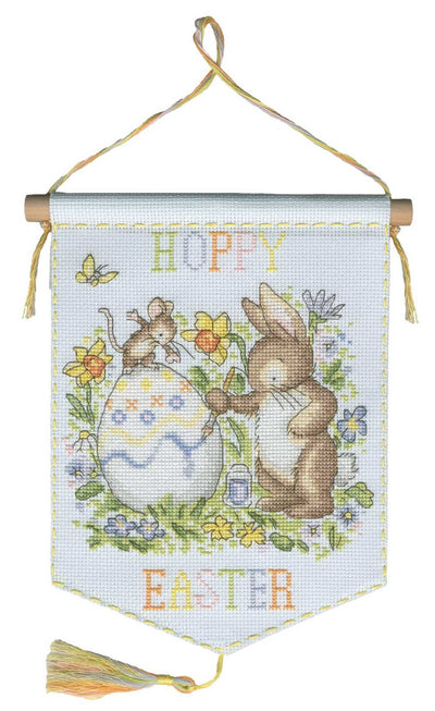 Hoppy Easter Cross Stitch Kit ~ Bothy Threads