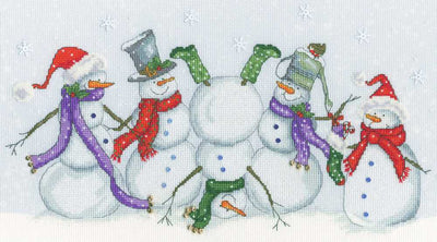 Frosty Frolics Cross Stitch Kit ~ Bothy Threads