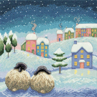 There's Snow Place Like Home Cross Stitch Kit ~ Bothy Threads