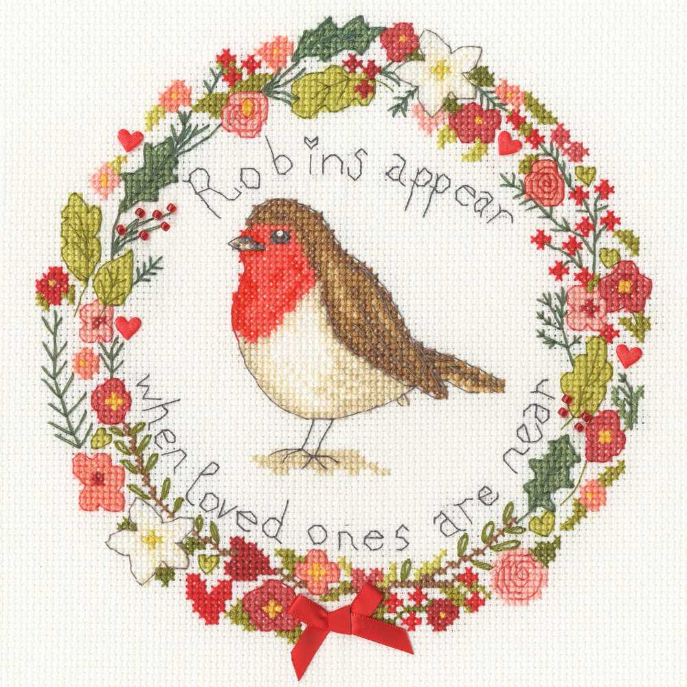 Loved Ones Are Near Cross Stitch Kit ~ Bothy Threads