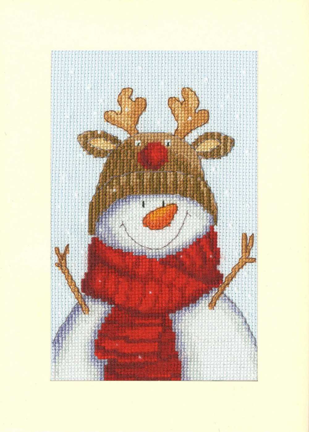 My Little Rudolph Card Cross Stitch Kit ~ Bothy Threads
