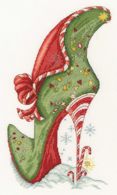Candy Canes Cross Stitch Kit ~ Bothy Threads