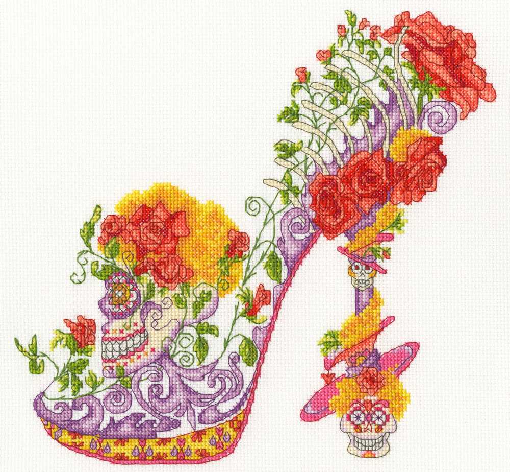 La Catrina Cross Stitch Kit ~ Bothy Threads