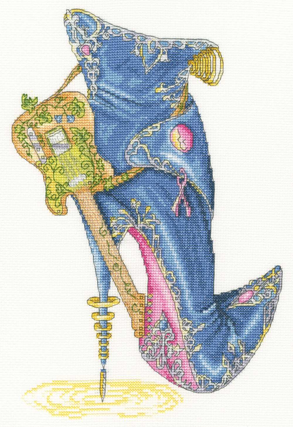 Blues And Sole Cross Stitch Kit ~ Bothy Threads