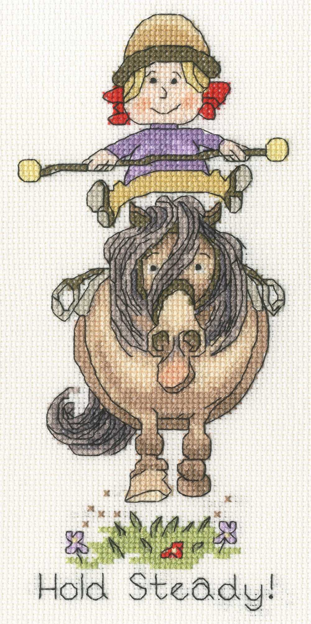 Hold Steady! Cross Stitch Kit ~ Bothy Threads