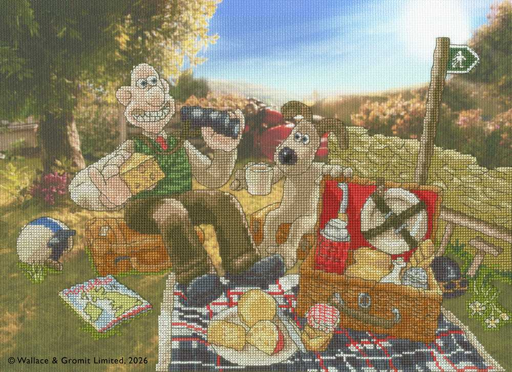 Countryside Picnic Cross Stitch Kit ~ Bothy Threads
