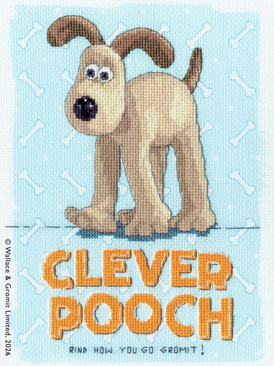 Clever Pooch! Cross Stitch Kit ~ Bothy Threads