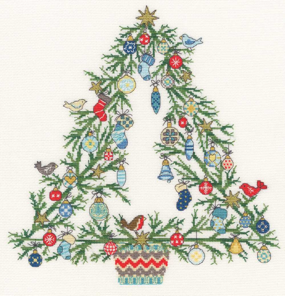 Tree of Joy Cross Stitch Kit ~ Bothy Threads