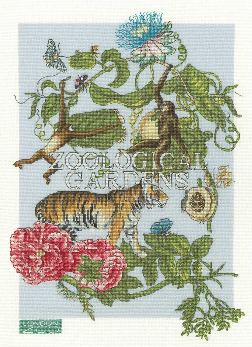 Wonder of Wildlife Cross Stitch Kit ~ Bothy Threads
