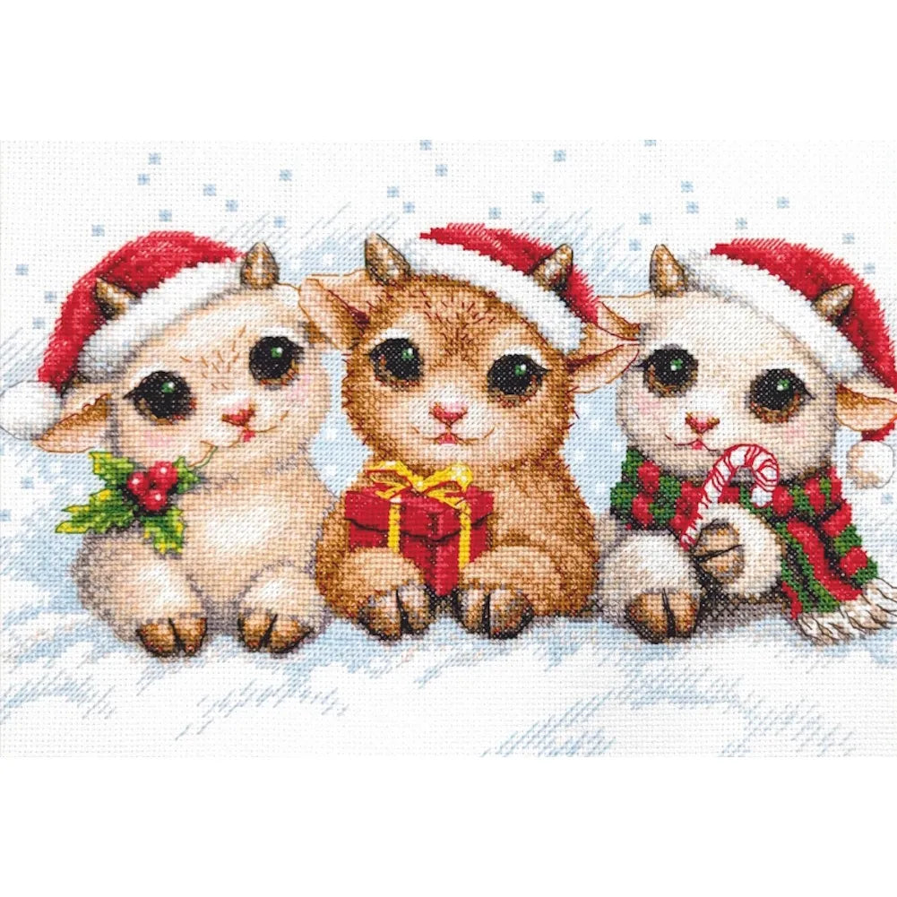 Christmas Joy Cross Stitch Kit - Aine