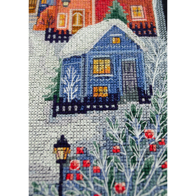 The Night Before Christmas Cross Stitch Kit ~ Abris Art