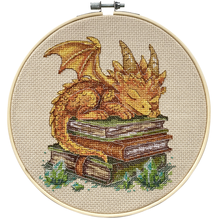 Keeper of Wisdom Cross Stitch Kit ~ Abris Art