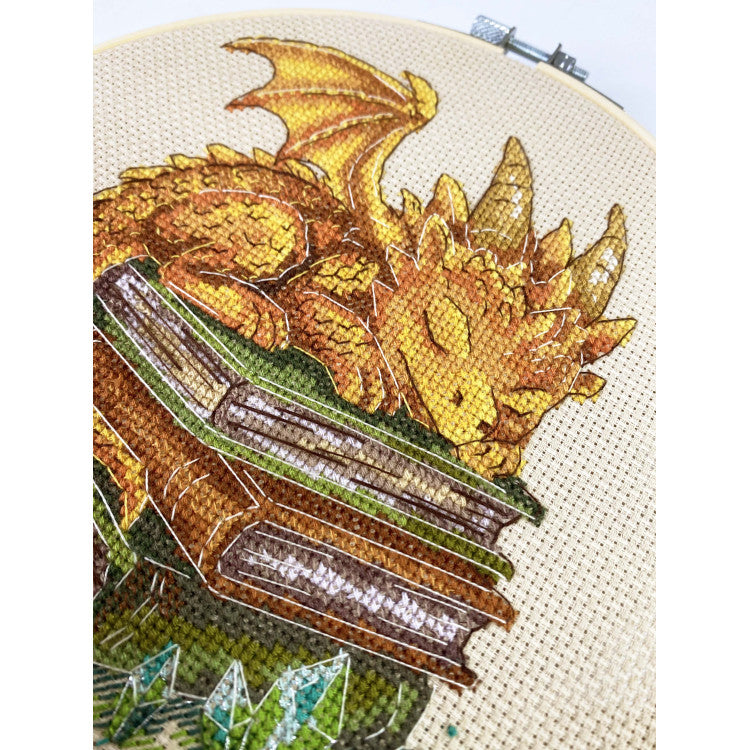 Keeper of Wisdom Cross Stitch Kit ~ Abris Art