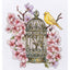 Canary Song Cross Stitch Kit ~ Abris Art