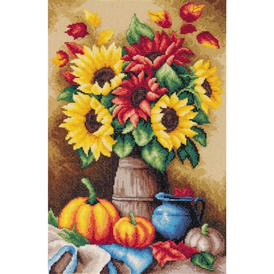 Autumn Still Life Cross Stitch Kit ~ Lanarte