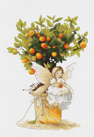 Mandarin Cross Stitch Kit - Luca S