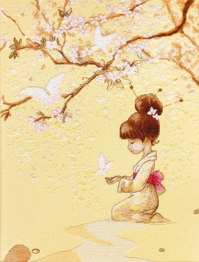 The Butterflies Cross Stitch Kit - Luca S