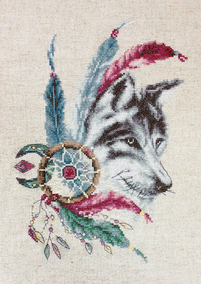 The Wolf Cross Stitch Kit - Luca S
