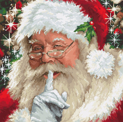 Santa Cross Stitch Kit ~ Luca S