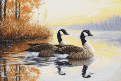 Autumn Reflections Cross Stitch Kit ~ Luca S GOLD